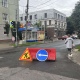 Сегодня в Курске перекрыли движение по улице Садовой