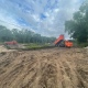 На Курском водохранилище продолжается реконструкция водоотводного канала