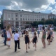 На Театральной площади Курска в честь Дня крещения Руси станцевали «Тимоню»