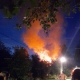 В Курске случился серьезный пожар на улице Ново-Бочаровской