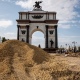 Роман Старовойт проверил темпы реконструкции парка «Патриот»