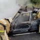 Под Курском на ходу загорелся автомобиль