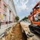 В Курске «Квадра» раскопала еще один участок на улице Ленина