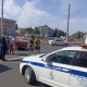 В Курске произошла авария на Московской площади