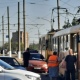 В Курске столкнулись автомобиль и трамвай