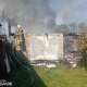 Под Курском из-за сжигания мусора сгорело подворье с жилым домом