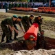 В Курске перезахоронили останки расстрелянных мирных жителей