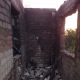 В Курском районе сгорел дачный домик