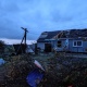 Во Льгове Курской области шторм сорвал крыши с десятков домов