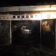 Под Курском ночью выгорел гараж с машиной