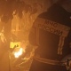 Разводя мангал, жители Курска сожгли беседку во дворе