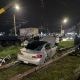 В полиции Курска прокомментировали ДТП с вылетевшей на трамвайные пути машиной