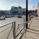 В Курске на улице Дзержинского повредили дорожное ограждение