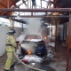 На окраине Курска сгорела машина