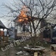 В Курской области в Тёткино два снаряда ВСУ попали в жилой дом и подожгли крышу