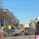 В центре Курска произошла авария