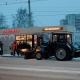 Последствия снегопада на дорогах Курской области устраняют 250 единиц техники
