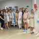 В Курске Дед Мороз поздравил рожениц с наступающим Новым годом