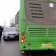В Курске попал в ДТП один из новых автобусов
