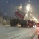 Снегопад спровоцировал серьезные аварии под Курском