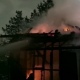 В Курске утром тушили пожар на подворье