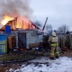 В Курской области потушены пожары на подворьях