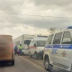 В Курской области легковой автомобиль столкнулся с фурой