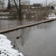 В Курске подтопило два пешеходных моста и несколько частных домов