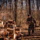 В Курске продолжают заготавливать дрова для участников СВО