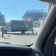 В Курске из-за ДТП с маршруткой на Московской площади приостановили движение трамваев №1