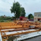 В Курской области во время урагана сорвало крышу с кафе в Горшечном