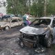 Опубликовано видео с последствиями удара беспилотника по многоэтажному дому в Курске
