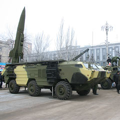 Ракетный комплекс «Точка» вызвал наибольший интерес зрителей Ракетный комплекс «Точка» вызвал наибольший интерес зрителей