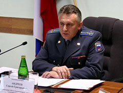 Сергей Андреев, начальник Следственного управления УВД Курской области