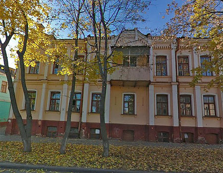 Дом А. В. Переплетенко находится на улице М. Горького Дом А. В. Переплетенко находится на улице М. Горького