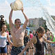 Железногорцы устроили «Водную битву»