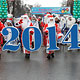 Более тысячи курян пришли на парад Дедов Морозов