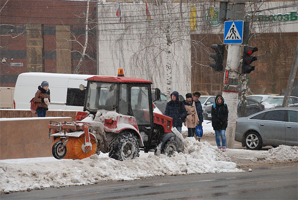 На несколько дней в Курск вернулась зима