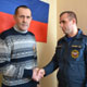 Курская область. Льговчанину вручили медаль от главы МЧС