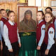 В музей курской школы привезли портрет Героя