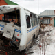 В Курске автобус влетел в дом после удара «пьяной» фуры