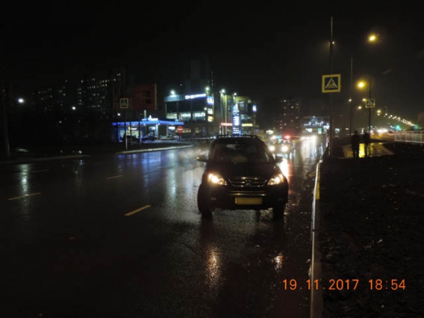 За 19 дней ноября на улицах областного центра произошло 13 аварий на пешеходных переходах. Почти все – в вечернее время