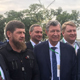 Мэр Курска побывал в Грозном. Николай Овчаров подарил Рамзану Кадырову панно с Триумфальной аркой