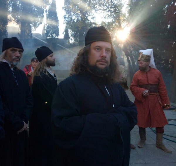 В сериале Андрей Белоусов сыграл роль греческого монаха В сериале Андрей Белоусов сыграл роль греческого монаха