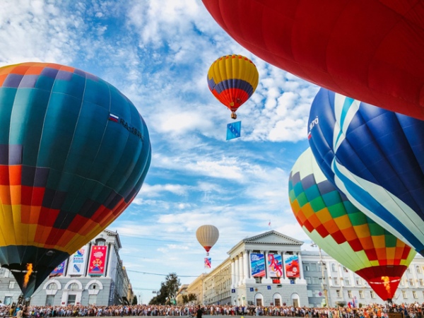 Кульминация Дня города – фестиваль аэростатов Кульминация Дня города – фестиваль аэростатов
