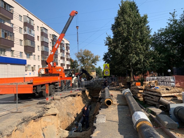 Степень износа теплосетей в областном центре составляет в среднем 76% Степень износа теплосетей в областном центре составляет в среднем 76%
