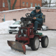 Курянин создал уникальный мини-трактор для уборки снега