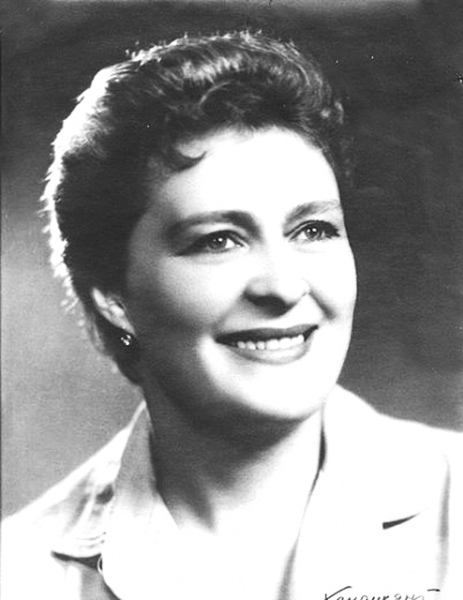 Наталья Искандер в конце 1950-х годов