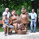 Деревянные скульптуры железногорца украшают парки Москвы