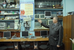 «Курск – один из первых городов в мире, где начали выпускать вычислительную технику», – рассказывает Святослав Крыжевич «Курск – один из первых городов в мире, где начали выпускать вычислительную технику», – рассказывает Святослав Крыжевич